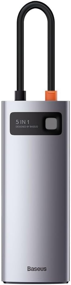 Baseus Hub Adaptörü 5in1 USB-C – 3X USB 3.0 + HDMI + USB-C PD