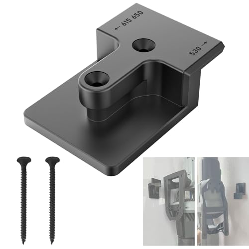LIZEWEI Blower Wall Mount/Mounting Bracket for EGO Leaf Blower 530 615 650 LB5300 Wall Hanger Plastic Wall Holder Wall Bracket for Hanging Leaf Blower