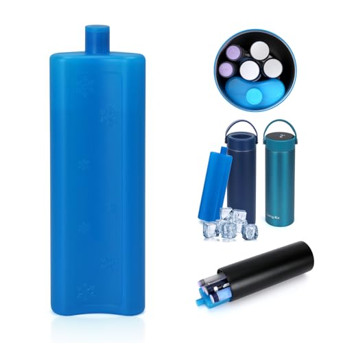 Leng Ke Ice Packs for Insulin Cooler Travel Case TSA Approved Medication Freezer ice Box- Keep Insulin Bottle Cooling 24h for Diabetic Supplies(1PCS)