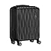 Price comparison product image WENGER Energie Carry-On Hard-Shell Suitcase, Hand Luggage, Trolley, 38 (44) l, Security Lock, Women Men, Travel Vacation, Black, 653594
