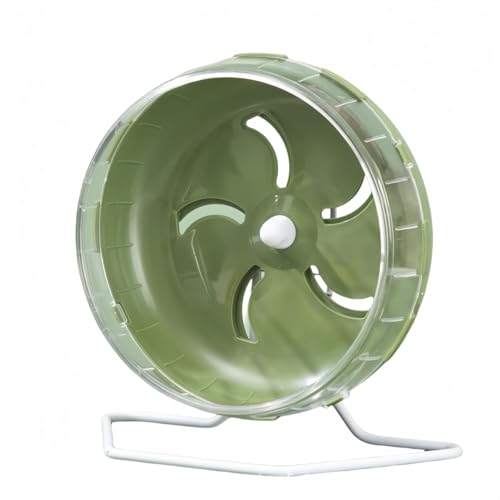 Uranus 直径21cm ハムスター 回し車 スタンド付き 運動 サイレントホイール 静か ルーミィ 回し車 ハムスター 運動器具 置き型 安定 多機能 サイレントホイール 大直径 走りやすい おしゃれ 小動物用回し車 ハムスター 遊び道具 夜も静か (