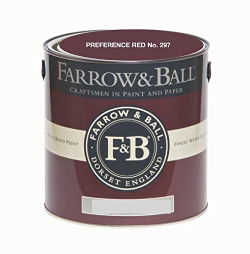 FARROW & BALL ESTATE EMULSION 297 PREFERENCE RED 2.5L