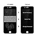 TECHO Privacy Screen Protector for iPhone 8 Plus 7 Plus, Anti Spy 9H Tempered Glass, Edge to Edge Full Cover Screen Protector Film [Anti-Fingerprint] [Full Coverage] (Black)