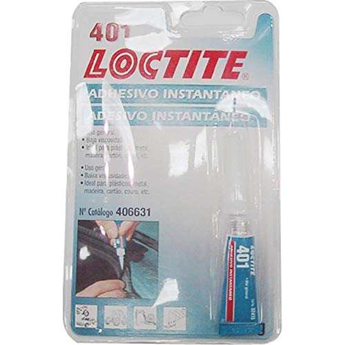 ADHESIVO INSTANTANEO LOCTITE LOCTITE 401 406631 3 GR
