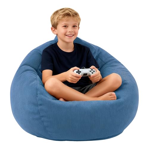 LPMOERA Bean Bag Chair Memory Foam Bean Bag Chairs for...