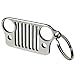 PerfecTech Stainless Steel Jeep Grill Key Chain KeyRing