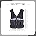 Yiju Weighted Vest Body Weight Vest Comfortable Women Men Adjustable for Running Strength Training Cycling Gym Outdoor Activities