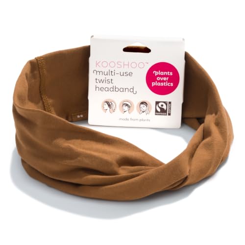 Image of KOOSHOO Head-Band for Men and Women - Durable, Plant-Based Hair Accessory - Versatile Sports Sweatband - Elastic Thick Sweat Band for Women & Men - Great for Running, Yoga, Exercise, etc