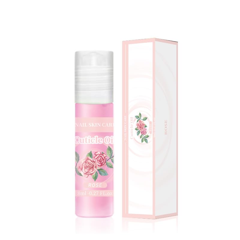 8ml Cuticle Oil Pen Rose Scent,cuticle oil moisturizing nail care to prevent hangnails, cuticle oil for nail growth and strength