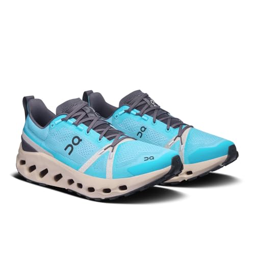 On Tenis Cloudsurfer Trail para hombre, Horizon/Crema, 42.5 EU