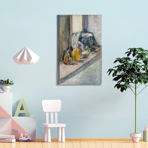 Matisse Pot bleu et citron poster toile pour masquer un mur vide - 4