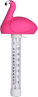 ATORSE Floating Pool Thermometer for Baby Bath Indoor Outdoor Swimming Pools & Spas Flamingo|