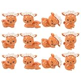 Lot de mini-figurines de rennes : chaque paquet est une excellente idée de cadeau pour un anniversaire, noël ou une fête sur le thème des animaux. ces adorables petits animaux en résine feront le de vos proches