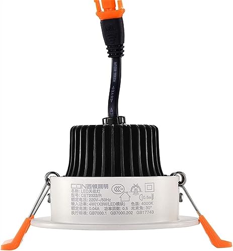 Downlight LED robuste blanc chaud encastrable haut de gamme pour plafond - 5