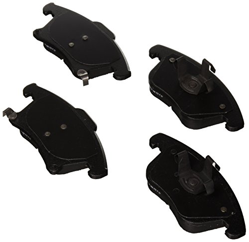 BOSCH BE1653H Blue Ceramic Disc Brake Pad Set With Hardware - Compatible With Select Ford Fusion, Police Responder Hybrid, SSV Plug-In Hybrid; Lincoln MKZ; FRONT
