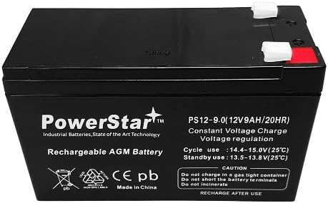 POWERSTAR POWERSTAR Replacement Battery for APC BP500UC 12V 9AH