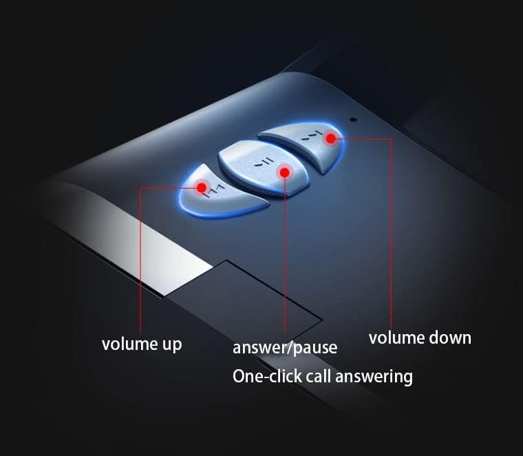 Miniatura 7 de Virtual Reality VR Headset, 3D Glasses Headset VR Goggles, Virtual Reality Glasses with Adjustable Earphones & One-Button Call Answering, for Gaming