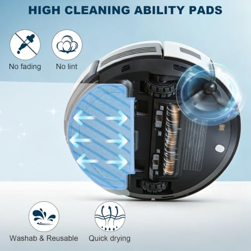 Image of Replacement Parts for ECOVACS DEEBOT OZMO T8 T8+ T8 Aivi T8 AIVI+ T8 MAX T9+ T5 N8+ /N8+ Plus N8 Pro N8 Pro+ /N8 Pro+ Plus N10 Plus N7 OZMO 920 950 Yeedi Vac 2 Pro Vac Max Vac Station - Accessories