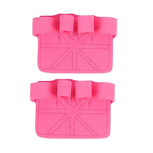 Toyvian 1Pair Weight Lifting Gloves for Men Women Comfortable Slip Workout Grips Wear Resistant Palm Protector for Cross Lifting and Home Gym Use Stylish Design