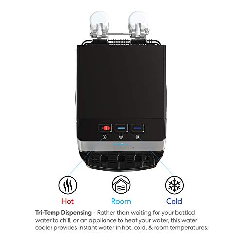 Brio Countertop Self Cleaning Bottleless Water Cooler Dispenser with Filtration - Hot Cold and Room Temperature Water. Free Extra Replacement Filters Included - UL/Energy Star Approved - Thumbnail 6