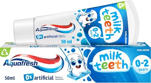 Aquafresh Milk Teeth 0-2 Years Kids Toothpaste, 50ml