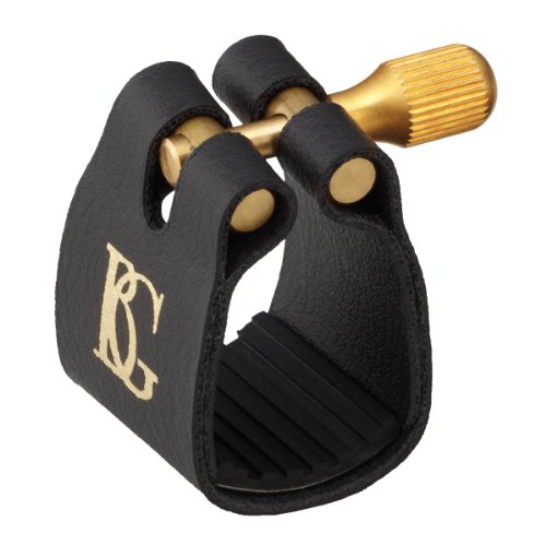 BG L12BG Standard Alto Saxophone Ligature with Rubber Support
