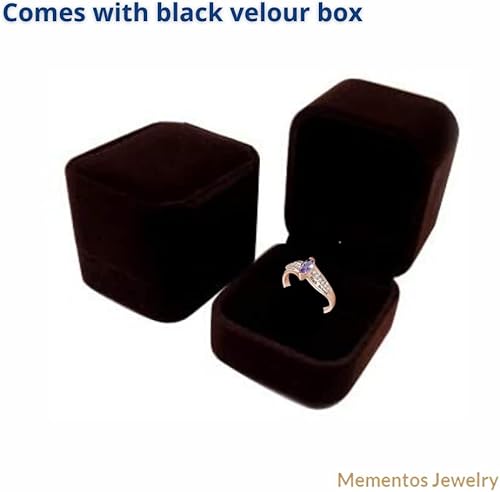 Miniatura 6 de PJM Mementos USA - Anillo de clase auténtico para mujer, colección Classic Petite - Plata de ley 925 auténtica u oro de 10 quilates - Anillo