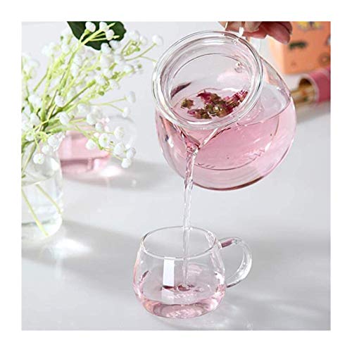 Ensemble de théière en verre et tasses coffret cadeau idéal - 4