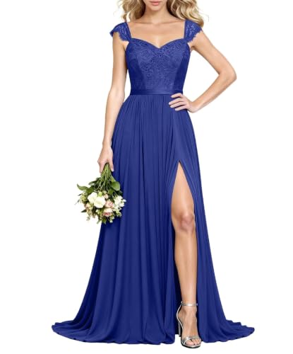 Robe en mousseline de soie idéale pour mariage et gala chic en taille 52