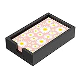 NIUBEE Acrylic Guest Towel Napkin Holder, Black Paper Hand Towels Storgae Tray for Bathroom Dining...