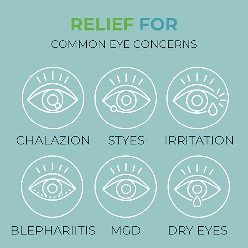 Teebaumöl-Augenlid- und Wimperntücher | Mit Hyaluronsäure, Grünem Tee & Kamille bei Blepharitis & juckenden Augen, Packung mit 60 einzeln verpackten Wimperntüchern, natürlichem Make-up-Entferner