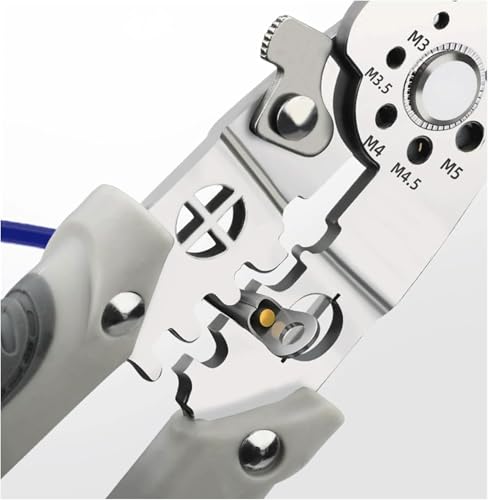 Image of All in 1 Multifunction Stainless Steel Wire Stripper /Wire Crimping Tool, Wire Cutter, Wire Crimper, Cable Stripper, Wiring Tools (All in 1 wire stripper)
