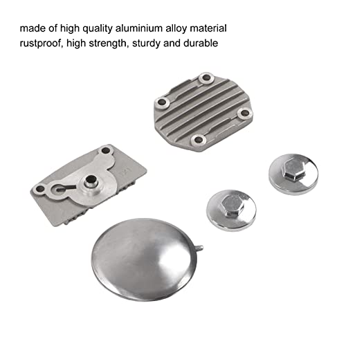 Keenso 5 peças de capa de cabeça de cilindro de motor, conjuntos de capa de cabeça de cilindro de li