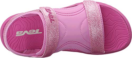 Teva Psyclone 6 Sandal (Toddler/Little Kid), Pink Glitter, 3 M US Little Kid