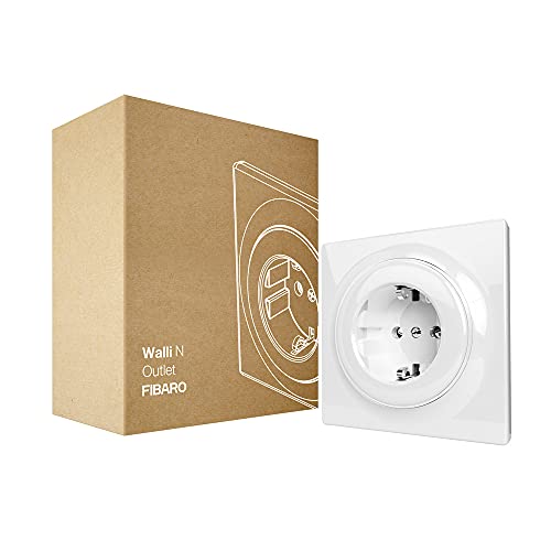 FIBARO N Outlet Type F / Walli-line Standard-Steckdose, type F, Weib, FGWSONF-011