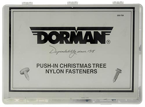 Fastener nylon Dorman à enfoncer avec collerettes crantées auto-bloquantes