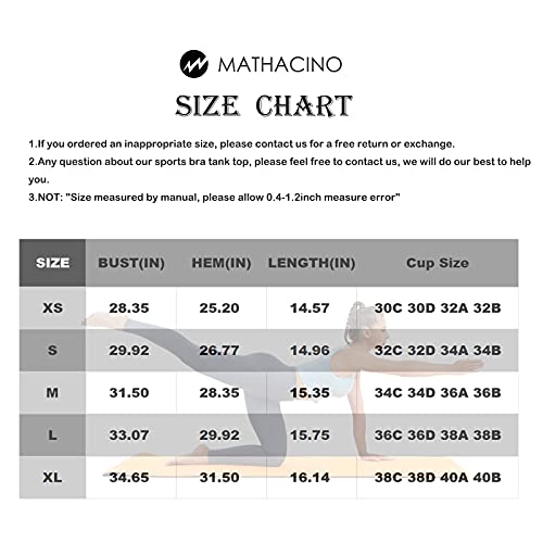 Mathacino Longline Sports Bras For Women, V-Neck Workout Padded Sports Yoga Bra Aesthetic Sports Bratank Tops Crop Top Purple #TOP3