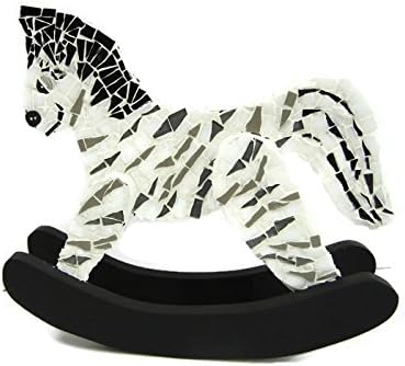 Zebra Mosaic Statue
