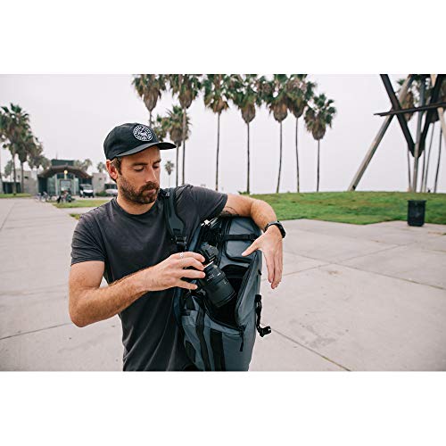 HEXAD Access 45L Duffel Bag - Travel Duffel Bag with Multiple Compartments for Organization (Aegean Blue)