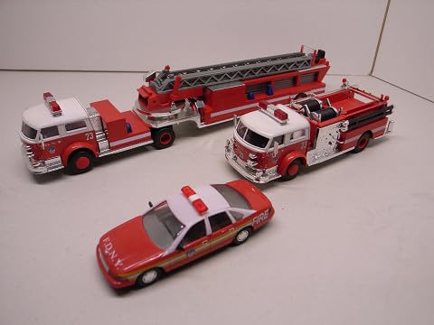 Amazon.co.jp: BUSCH/Bush 1/87 No. 49925 New York Fire Department