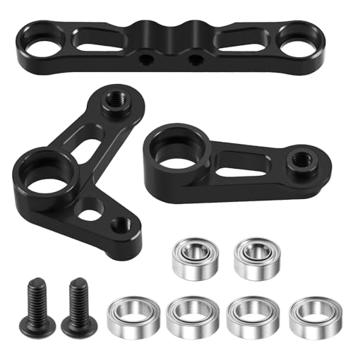 TRZX 1/10 �^�~�� XV01 RC�J�[�p �A���~���t�����g�X�e�A�����O�A�Z���u�� �A�b�v�O���[�h�p�[�c (�u���b�N)