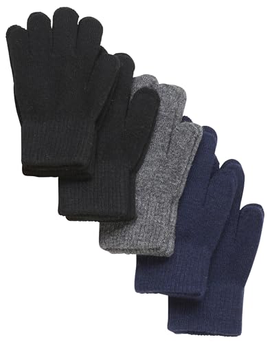 Celavi Unisex Kinder Magic Gloves 5-pack Mittens, Schwarz, 7 EU
