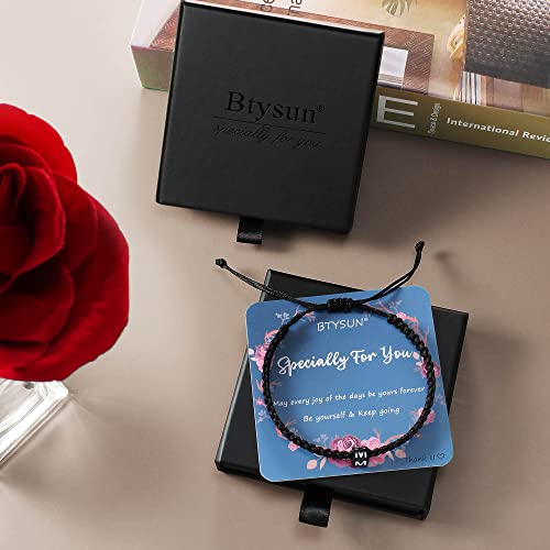 Initial Bracelets For Women Mens Danity H Letter Bracelet Personalized Handmade Woven Braided Cute Charm Male Gifts Boyfriend Dad Brother Husband Father Day Jewelry #TOP6