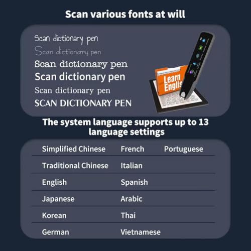 Scan-Reader-PenTraductor-Inteligente-Portatil-de-VozTranslation-Scanning-PenHigh-Accuracy-112-Languages-Translator-DeviceText-to-Speech-Reading-Pen-for-Students-Dyslexia-Businessmen-gray