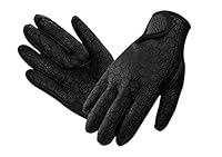 AfinderDE 1,5mm Neoprenen Tauchhandschuhe Wasserdicht Anti-Rutsch Elastische Tauchen Gloves Neoprenhandschuhe Thermohandschuhe Schwimmen Handschuhe für Tauchen Surfen Schnorcheln Kajakfahren