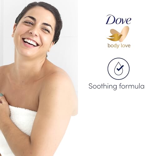 Dove Soothing Caring Bath Bath Soak with ¼ moisturising cream, almond cream & hibiscus for an indulgent bubble bath 450 ml - Image 4