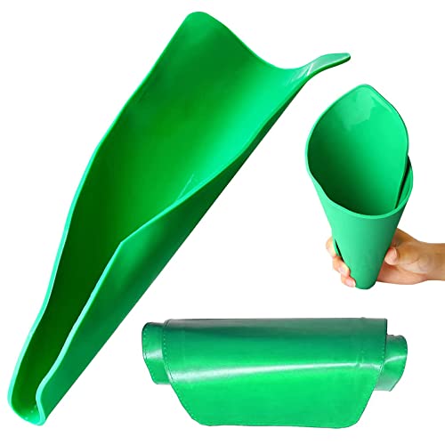 UPDATED Mintiml Oil Funnel, Flexible Funnel Draining Tool, Silicone Foldable Oil Funnel, General Funnel Oil Filter Reusable for Car, Trucks, Motorcycles, Lawn Mowers, Tractors (14.6 X 6.7 INCH)