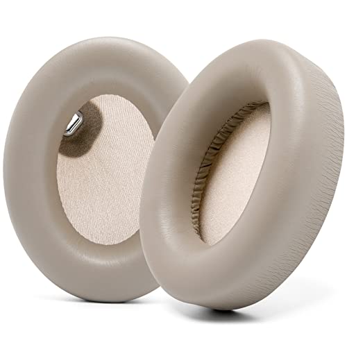 Coussinets extra épais Sony WH1000XM4 Wicked Cushions cuir de luxe beige