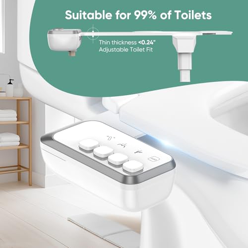 85% Off POCALAND Bidet Attachment with Dual Nozzle Wash