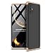 Produktbild Huatong Electronics Hülle für Samsung Galaxy A71 Hülle Case Schwarz Gold Silikon Schutzhülle Cover 3in1 Schutzhülle Bumper Panzerglas Displayschutzfolie Handyhülle für Hüllen Samsung Galaxy A71 Cases